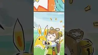 Shenhe And Ganyu Wants Gift From Cloud Retainer 💝 | Genshin Impact Comic