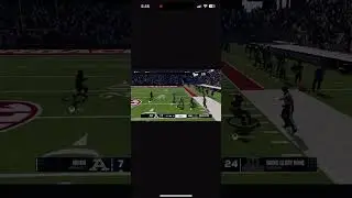 Collage Football 2025 is broken… Look at this touchdown I made… 😂