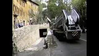 Lavori di Costruzione Scala mobile Rocca Paolina Perugia 1982