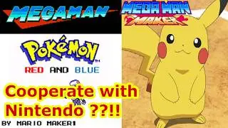 Megaman Pokemon Red and Blue level pack full game playthrough - 洛克人製作大師 Mega Man Maker