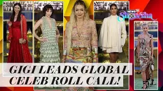 Gigi Hadid, Poorna Jagannathan, Karlie Kloss, Emma, Nick & More Hollywood Celebs Dazzle At NMACC