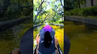 chain of lakes canals of central Florida #seadoo #adventure #jetski #boating #yamaha #placestovisit