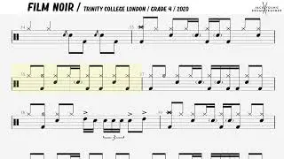 Film Noir - Trinity Drums 2020 Grade 4