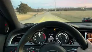 2014 Audi S4 DSG Stock Acceleration