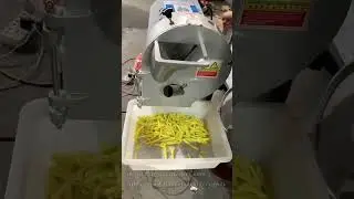 Commercial Potato Cutter French Fries Cutting Machine #commercialpotatocutter #frenchfriescutter