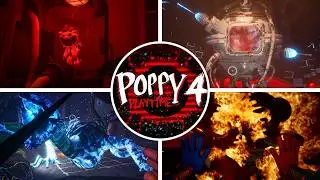 Poppy Playtime Chapter 4 - All Deaths