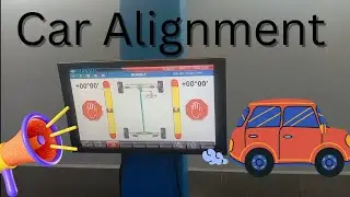 car alignment kaise karte hain!car alignment machine#shorts#viralvideo#car#ytshorts