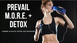 Prevail MORE Detox by Valentus H2O Enhancer Carbon 60 Black Water Innovation