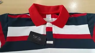 Camiseta gola polo   acabamento perfeito
