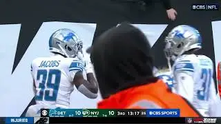 Jerry Jacobs Roams Over For A Zach Wilson Interception