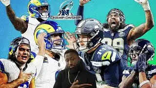 NFC Championship | Seattle Seahawks vs Los Angeles Rams | Live Reactions & Commentary