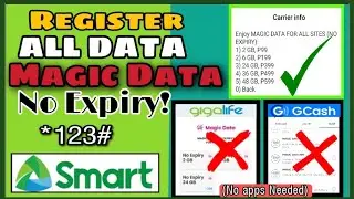 SMART ALL DATA MAGIC DATA NO EXPIRY PROMO! (NO APPS NEEDED) | PAANO MAG REGISTER? EASY STEPS 2022