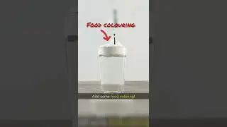 Rainbow Rain Clouds in a jar experiment || Science behind Rainbow Rainfall&nbsp; #science | Chemistroland