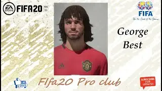 FIFA 20 George Best Look alike in Manchester United // Fifa20 Pro club // Legends