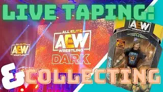 Live AEW Dark Taping (spoiler free) at Universal Orlando! AEW Chase, Figure Hunting & Unboxing