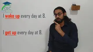 Wake up vs Get up ESL (Less than a minute)