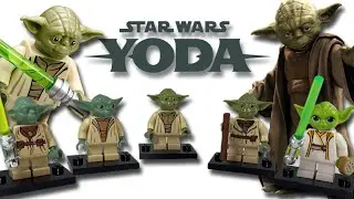 Все минифигурки LEGO Йоды (2002&ndash;2023)