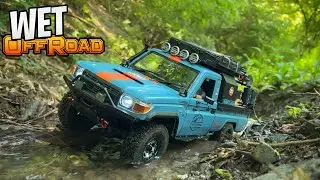 Scale RC TOYOTA LC70 Killerbody Overland Rack Boom Racing BRX01 4x4 OffRoad RC Adventure