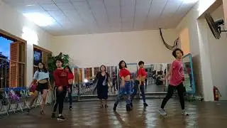 CVHLĐ Q1- All hands on desk - Dance cover - Nh&oacute;m 2 -  Lớp  2/4/6