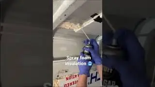 Spray foam insulation / Van conversion 🥶 THE EASY WAY!