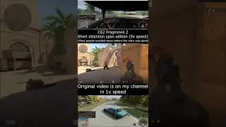 Cs2 Frag movie short attention span edition #csgo #gaming #counterstrike