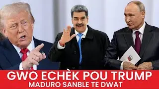 LIBERASYON NICOLAS MADURO - POSIB ARESTASYON DONALD TRUMP - MOND LAN PRAL TROUBLE - LA RUSSI PA RESP