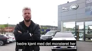 Odd-spiller Sander Svendsen henter sin nye Jaguar I-PACE