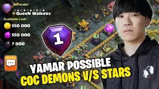 Day 3]  Stars v/s coc Demons  ..Yammarrr Possible Ed hit  clash of clans