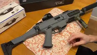 How to Fit the Titan 11.1v battery into the ASG Scorpion Evo