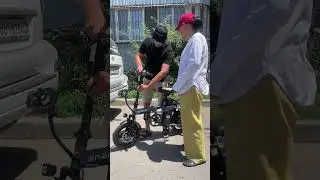 Лучший складной электровелосипед для людей в возрасте #электровелосипед #обзор
