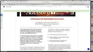 Designated Broker Chad Kamp covers required documents in a purchase transaction