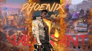 Phoenix On Fire I Agressive Gameplay I Valorant I Sunset I Abyss I Corode