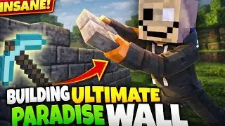 This Paradise Wall Took Me FOREVER in Minecraft&hellip; 😳