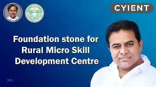 Minister KTR | foundation stone for Rural Micro Skill Development Centre in Mahabubnagar.