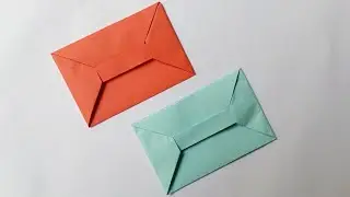 DIY- Easy Origami Paper Envelope / Easy Origami paper envelope / DIY Paper Envelope / Easy Crafts