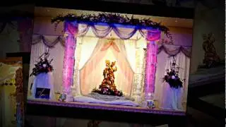 porcelain crystal mandap