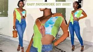 DIY PATCHWORK TOP