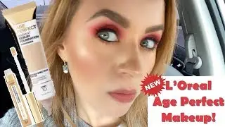 L'Oreal Age Perfect Radiant Foundation & Concealer Review + Wear Test