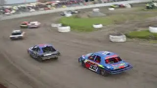 Saloon Stockcars heat 1 KingsNight 2023 BattleNight Speedway Blauwhuis - RaRaRacing