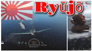 Japanese aircraft carrier Ryujo | Ryujo Gameplay | World of Warships Legends
