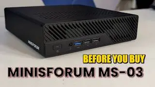 Minisforum MS-03 Workstation Review