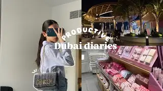 PRODUCTIVE VLOG🫧: hitting the gym, exploring Dubai, shopping, etc.