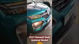 2022 Renault Kwid Updated Model Video is LIVE! #shorts