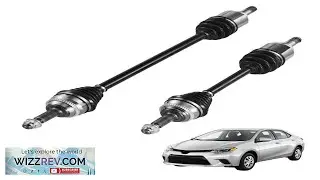 VEVOR CV Axle Shaft Assembly 2 Pieces Front Left & Right (Driver