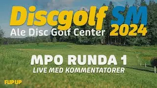 SM i Discgolf 2024, LIVE MPO R1