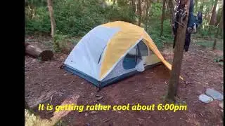 Horse camping in Cherokee National Forest for several days