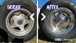 Stripping Clear Coat And Polishing Old Aluminum Wheels