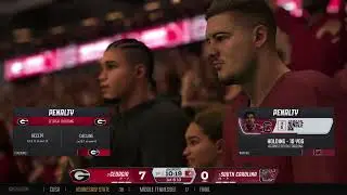CFB 26: SEC Championship: #3 Georgia vs #1 South Carolina