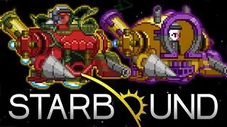Wir entdecken die MECHS und bekommen die beste R&uuml;stung! | Starbound | #24