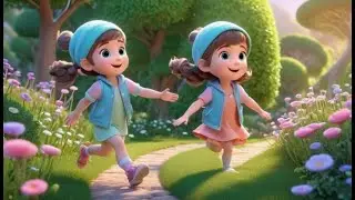 Seven Footsteps Counted Backwards | Nursery Rhymes for Kids & Baby Songs